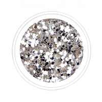 Artex, камифубики прямоугольник (серебро 0,8х1 мм)
