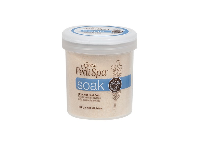 Gena, Pedi spa soak - ароматерапевтическое очищающее замачивание для ног, 397 гр
