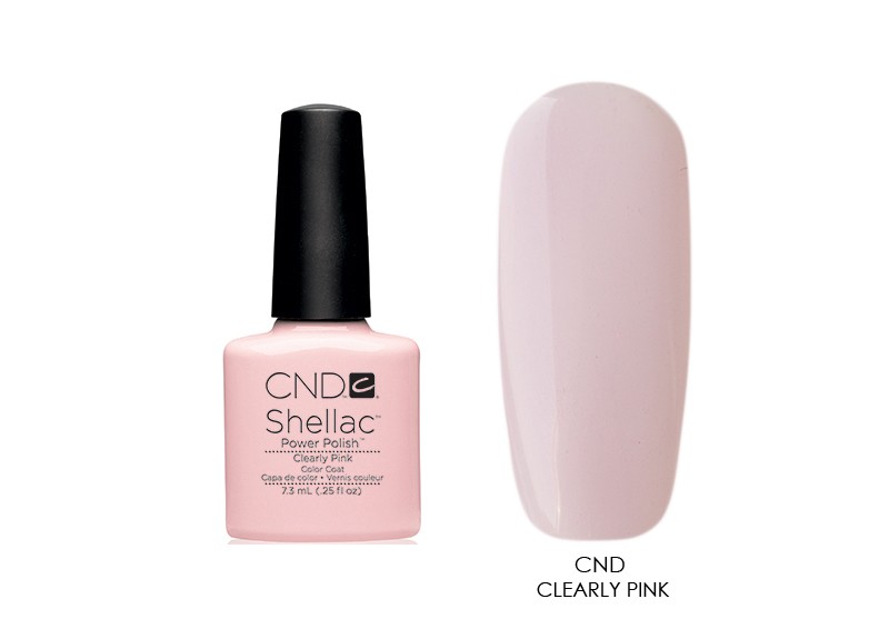 CND Shellac, гель-лак (Clearly Pink №023), 7,3 мл