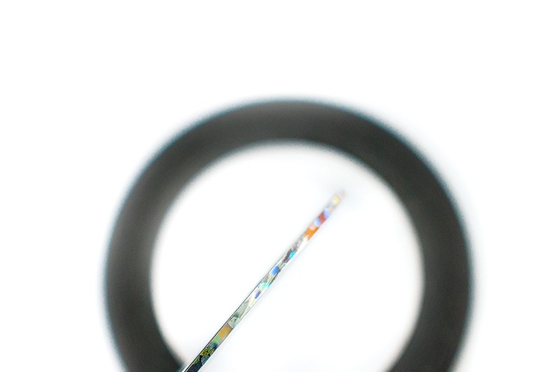 Лента для дизайна ногтей (laser silver №18)