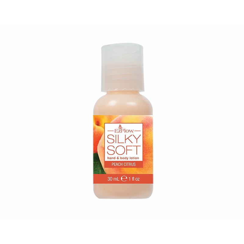 Ezflow, EzFlow Silky Soft® "Peach Citrus" - крем-лосьон для рук и тела (Персик + Цитрус), 30 мл