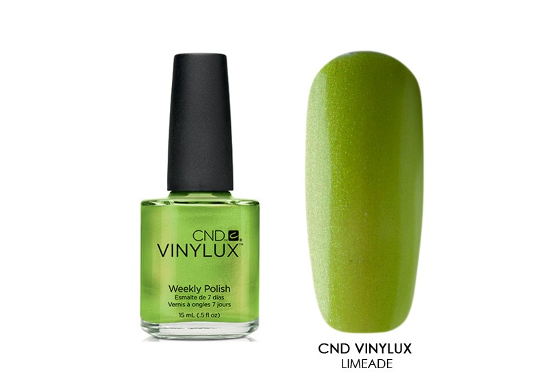 CND Vinylux - недельный лак Винилюкс (Limeade 127), 15 мл
