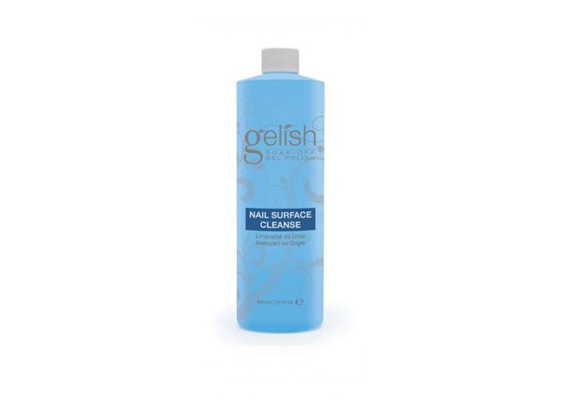Gelish Harmony, Cleanser & Sanitizer - жидкость для снятия липкого слоя и обезжиривания, 480 мл