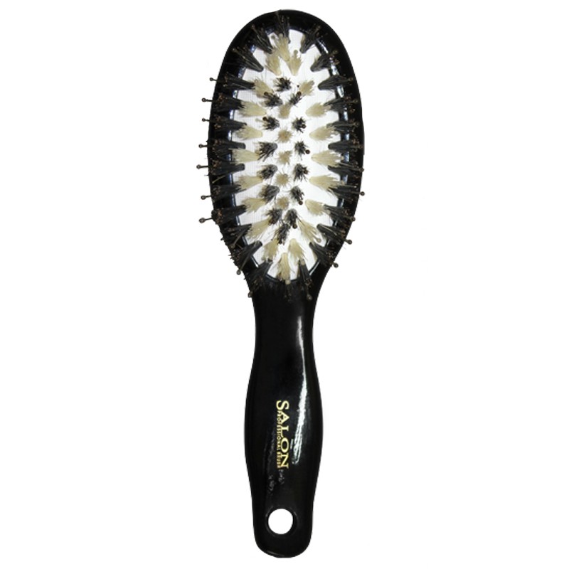 Salon Black MINI 2C - расчёска для сильно вьющихся волос склонных к запутыванию