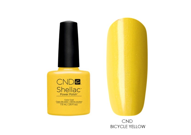 CND Shellac, гель-лак (Bicycle Yellow №90513), 7,3 мл