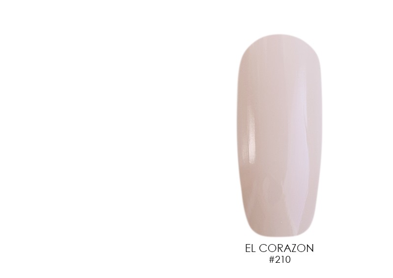 EL Corazon, лак для ногтей (French manicure №210), 16 мл