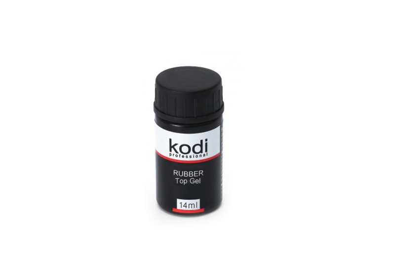 Kodi, Rubber Top - каучуковое верхнее покрытие топ для гель-лака (без кисти), 14 мл