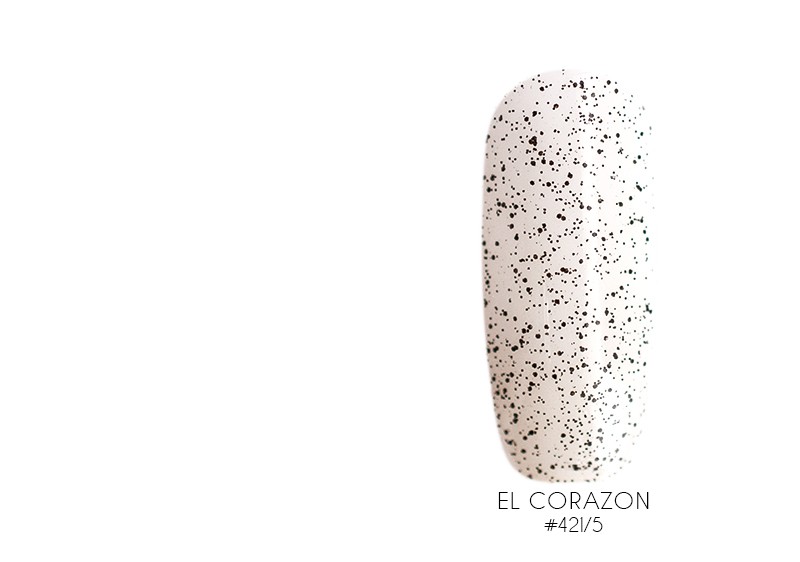 EL Corazon Art top coat - декоративный топ (Далматинец №421/5), 16 мл