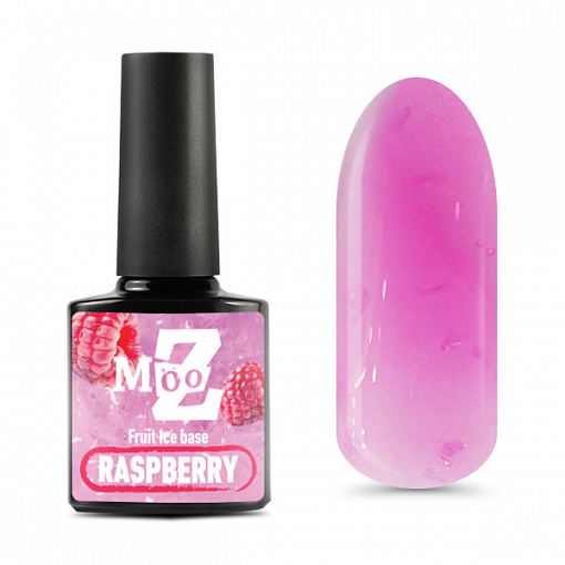 Mooz, Fruit Ice base - цветная камуфлирующая база (Raspberry), 9 мл