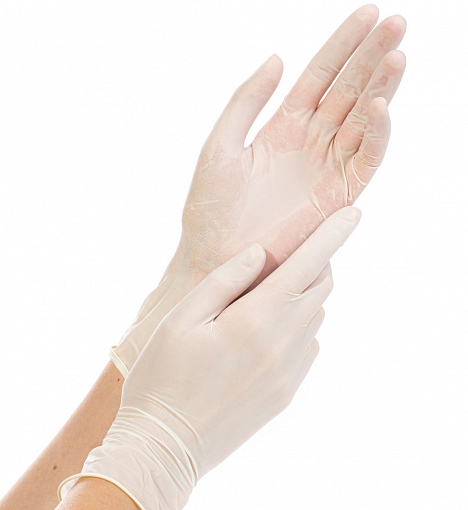 Archdale, перчатки для маникюриста латексные опудренные MiniMax (размер S), 50 пар