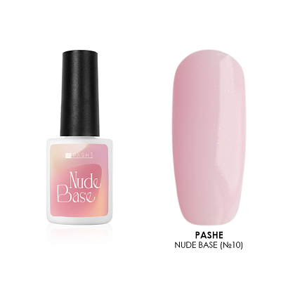 PASHE, Nude base - цветная база (№10), 9 мл, Для французского маникюра;розовый;розово-коралловый;пурпурный;камуфлирующий
PASHE, Nude base - цветная база (№10), 9 мл, Для французского маникюра;розовый;розово-коралловый;пурпурный;камуфлирующий