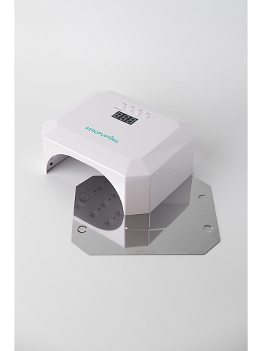 Aeropuffing, гибридный UV/LED аппарат для сушки ногтей "V5 Salon Nail Lamp" (Белая), 54Вт