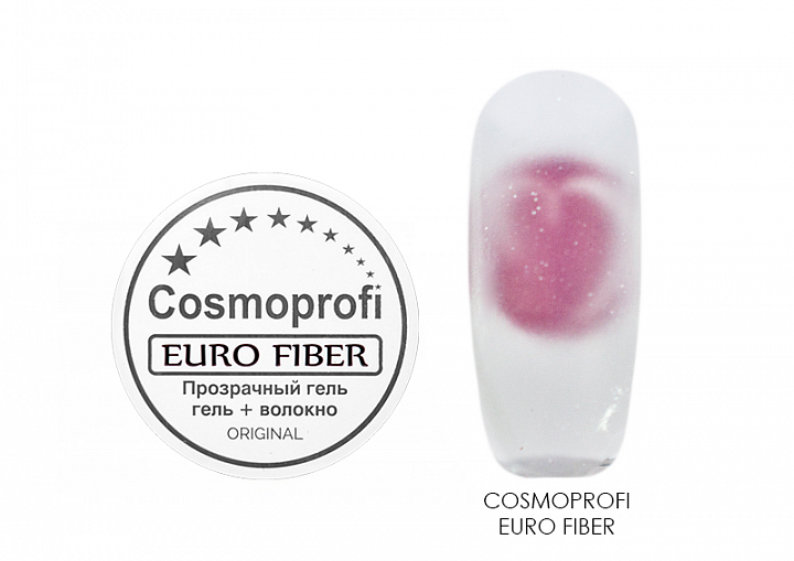 Cosmoprofi, Euro Fiber - гель со стекловолокном, 15 гр