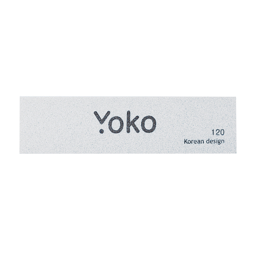 Yoko, баф для натуральных ногтей Y SBF 026 (белый)