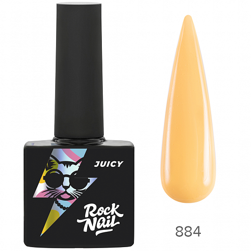 RockNail, гель-лак Juicy №884, 10 мл