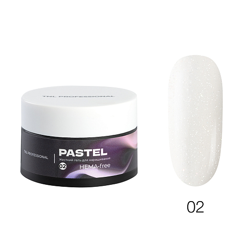 TNL, Pastel - жесткий гель для наращивания HEMA-Free, №02, 30 мл