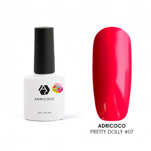 Adricoco, гель-лак (Pretty Dolly №07), 8 мл