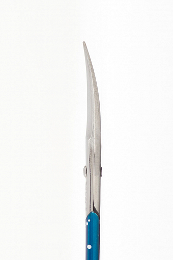 Silver Star, ножницы для кутикулы НСС-6 color Le Rose (синие покрытие)