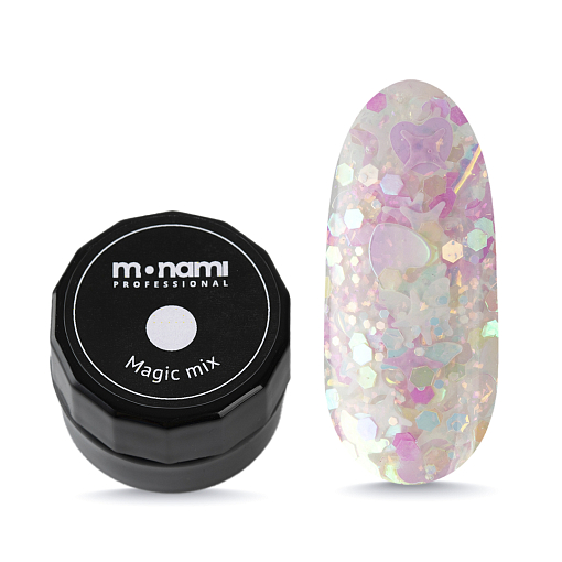Monami, Wonder collection - гель-лак с голографическими частицами (Magic mix), 5 гр