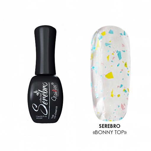 Serebro, "Bonny top" топ с разноцветной поталью (без л/с), 11 мл