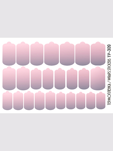 Anna Tkacheva, наклейки пленки для дизайна ногтей TP-309