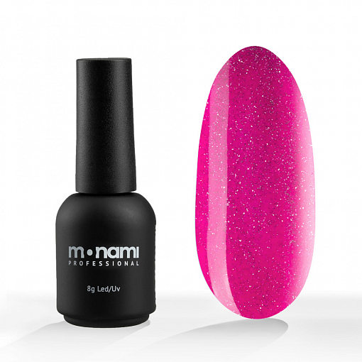 Monami, Millennium - светоотражающий гель-лак (Hot Pink), 8 гр