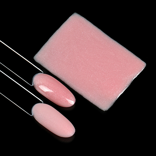 EMI, E.MiLac Fiber Base Gel Pink Diamond - база для гель-лака с волокном №9, 15 мл