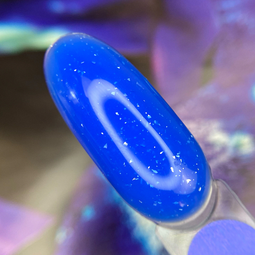Patrisa nail, Potal Gel - камуфлирующий гель LED/UV с поталью (Indigo), 15 гр
