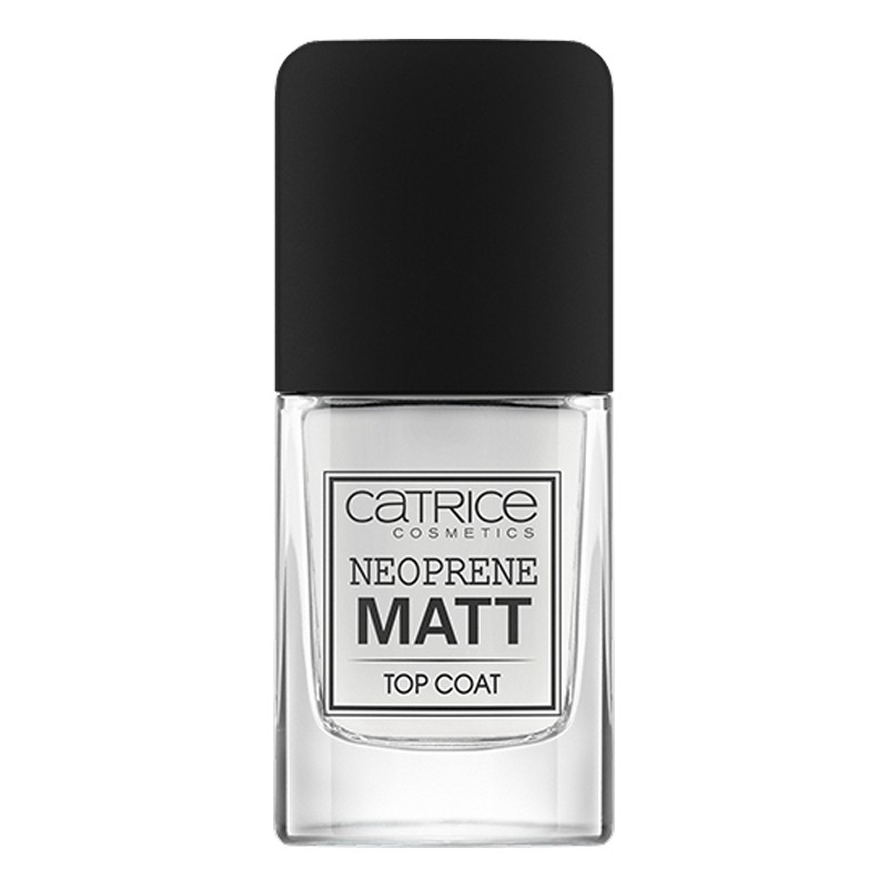 Catrice, Neoprene Matt Top Coat - матовое лаковое покрытие для ногтей, 10.5 мл
