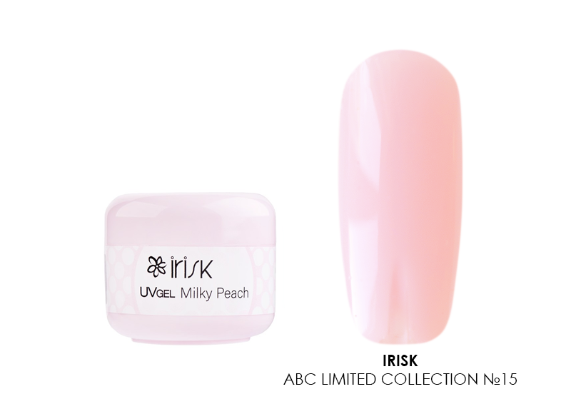 Irisk, ABC Limited collection - гель камуфлирующий №05 (Milky Peach), 15 мл