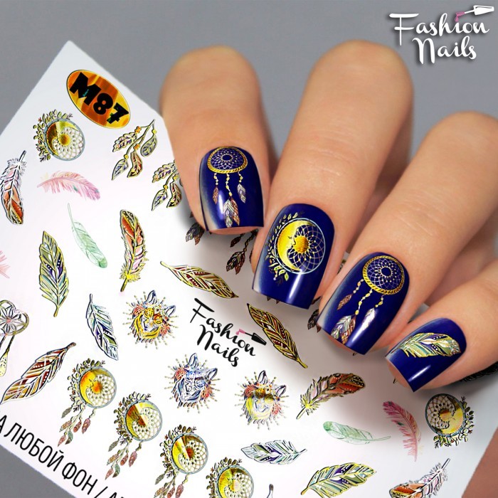 Fashion Nails, слайдер-дизайн "Metallic" №87 Fashion Nails, слайдер-дизайн "Metallic" №87
