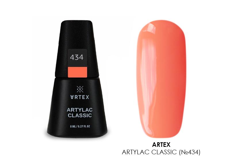 Artex, Artylac classic "Tokyo" - гель-лак (№434), 8 мл