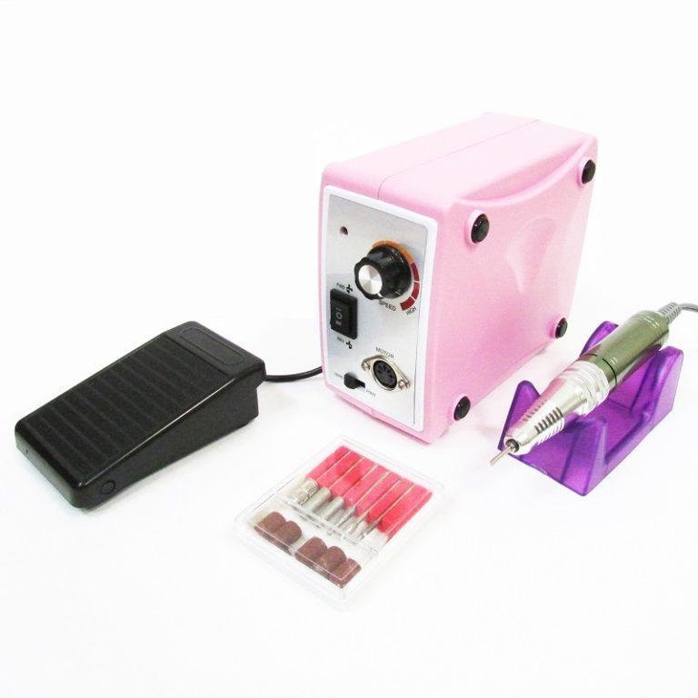 Машинка для маникюра мод.ZS-701, 35000 об/мин (розовая)