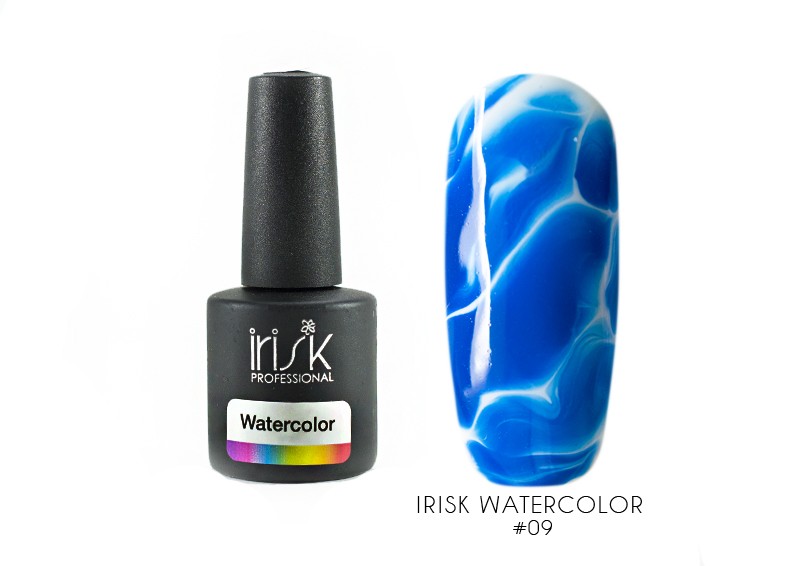 Irisk, гель-лак для акварельной техники "Watercolor" (№09), 10 гр