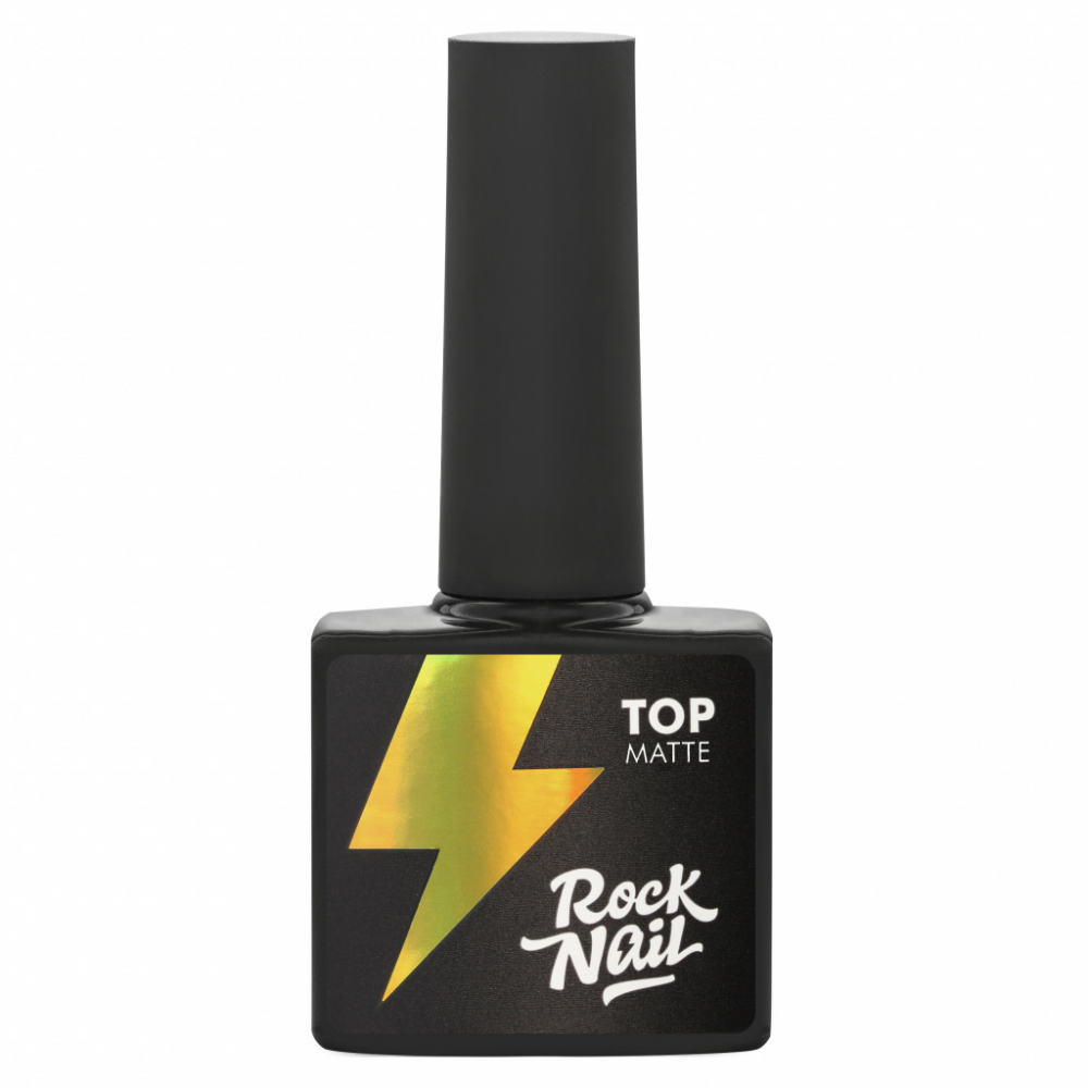 RockNail, Matte Top - матовый топ для гель-лака, 10 мл