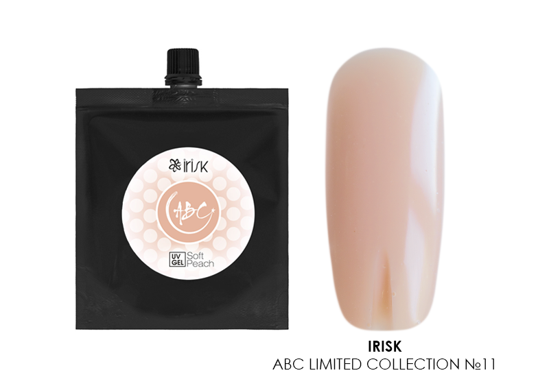 Irisk, ABC Limited collection - гель в дой-паке с дозатором №11 (Soft Peach), 180мл