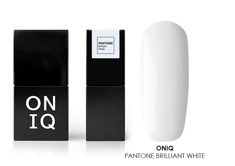ONIQ, PANTONE гель-лак (Brilliant white), 10 мл