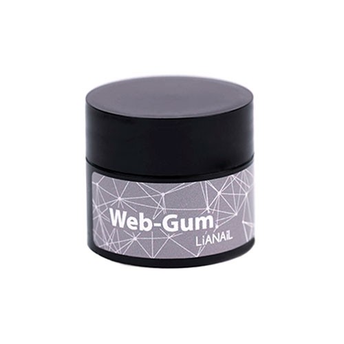 Lianail, гель-краска Web-gum (серебряная), 5 мл