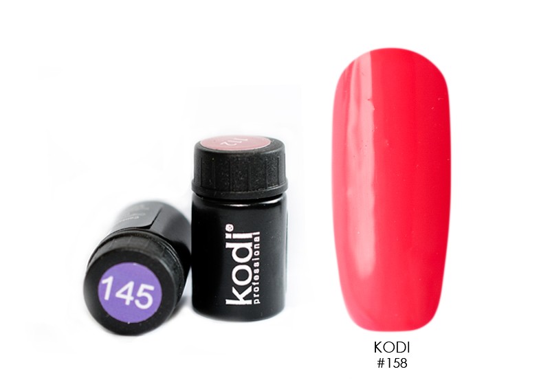 Kodi, цветная гель-краска биогель без липкого слоя (№158), 4 мл
