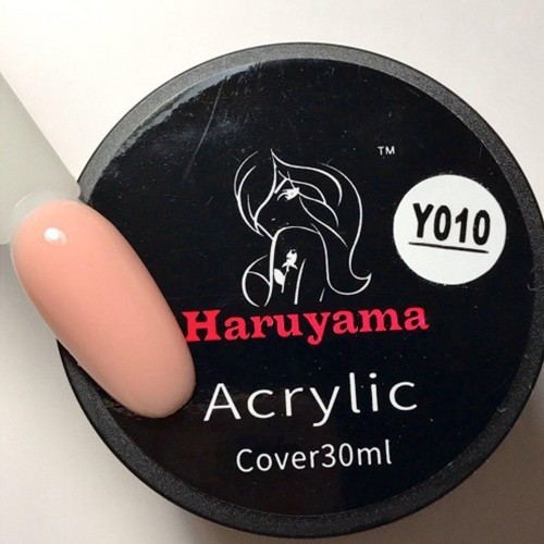 Haruyama, Bulder gel - камуфлирующий акрил-гель (№Y10), 30 мл