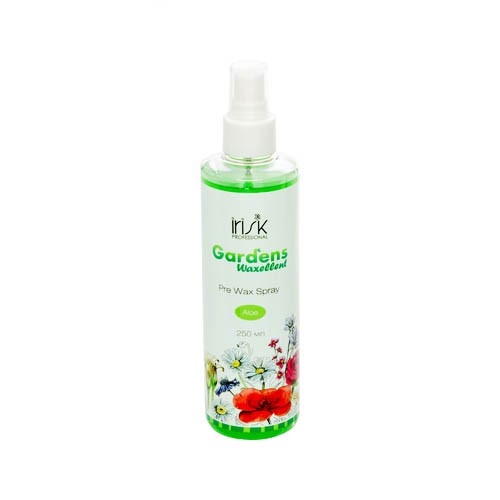 Irisk, Waxellent GARDENS Pre Wax Spray Aloe - спрей для очистки кожи перед депиляцией, 250мл