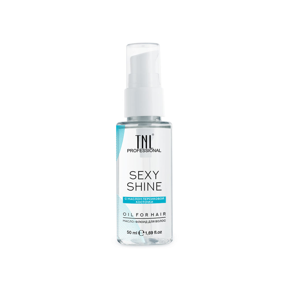 TNL, Sexy Shine - масло-флюид для волос с маслом перcиковой косточкки, 50 мл