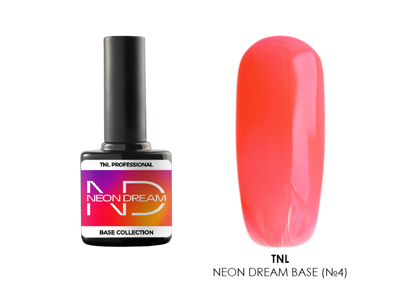 TNL, Neon dream base - цветная база (№04), 10 мл