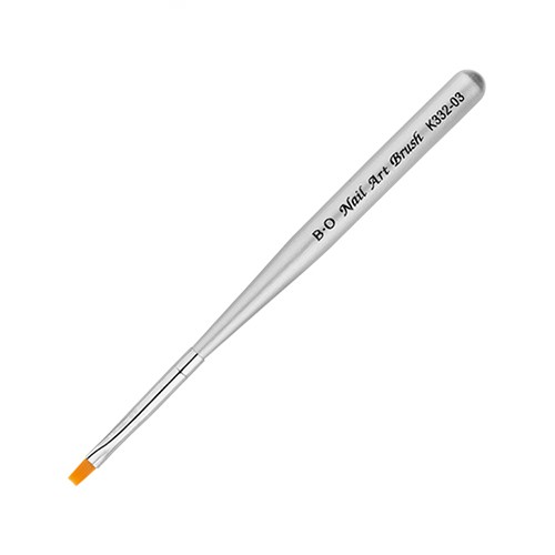 Irisk, кисть для китайской росписи ВО плоская прямая, длина ручки 12,5 см