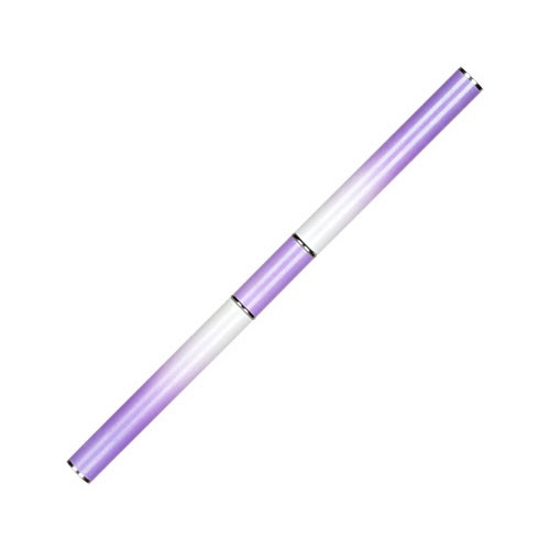Irisk, кисть овальная с лопаткой для полигеля (фиолетовая)