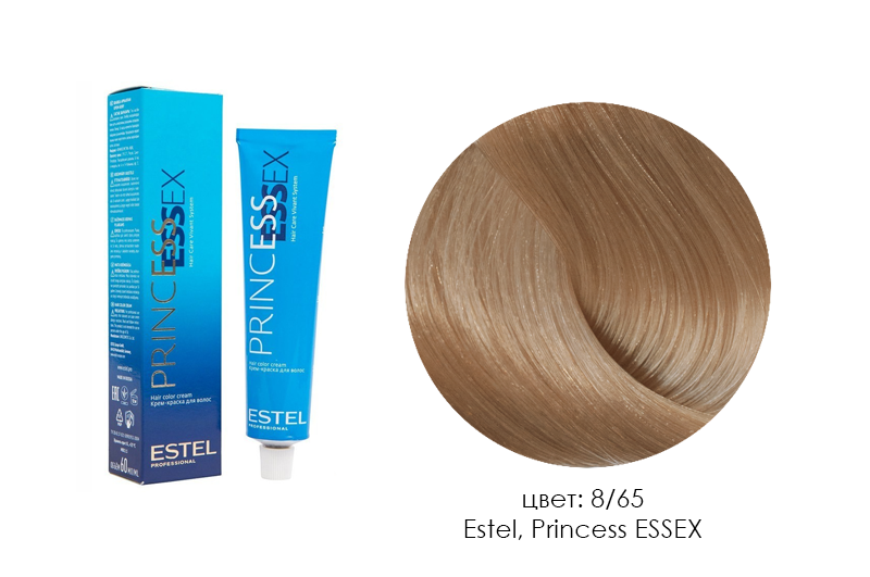 Estel, Princess Essex - крем-краска (8/65 светло-русый фиолетово-красный), 60 мл