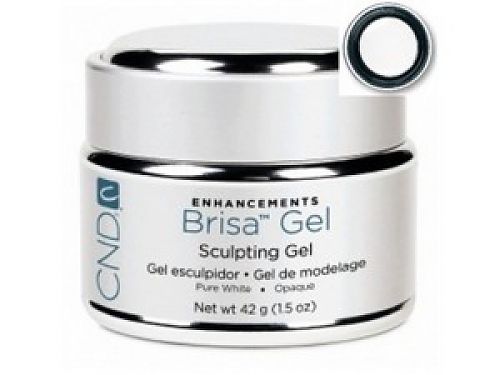 CND, BRISA™ Pure White Sculpting Gel - гель для моделирования (белый), 14 г