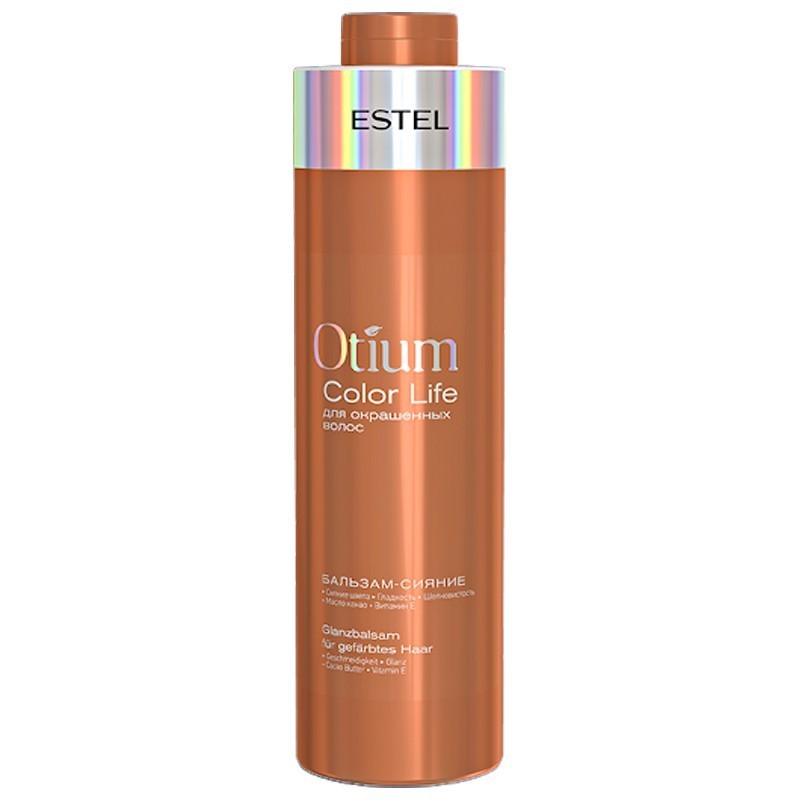 Estel, Otium Color Life - бальзам-сияние для окрашенных волос, 1000 мл