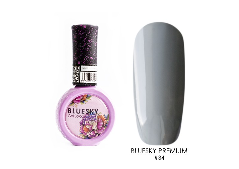 Bluesky, гель-лак (Premium 34), 12 мл