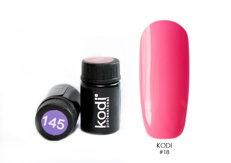 Kodi, цветная гель-краска биогель с липким слоем (№18), 10 мл